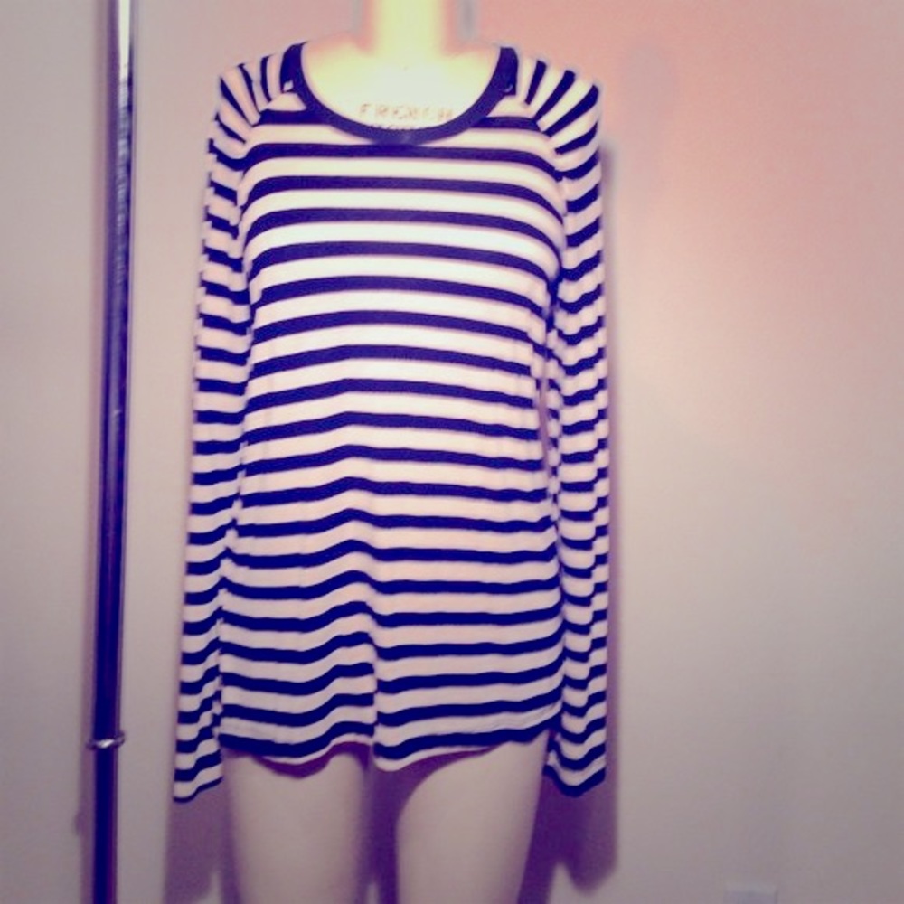 Ella Moss | Long Sleeved Striped Shirt